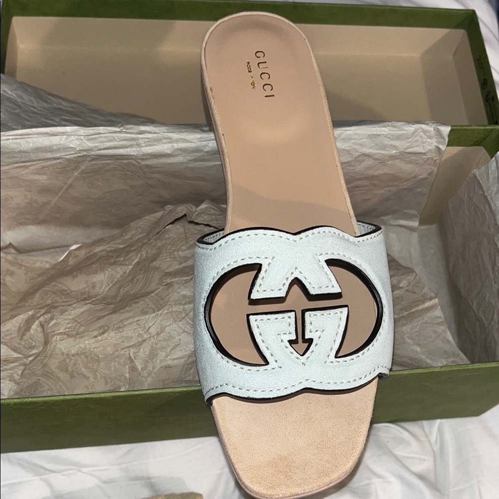 Gucci Women's Logo Slide Sandals